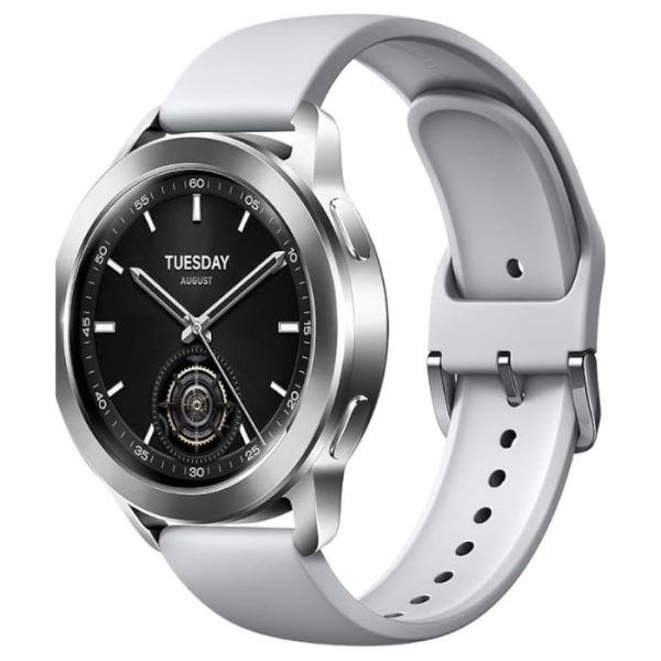 Xiaomi Watch S3, Interchangeable Bezel Design, Supports 150+ Sports Modes (Silver)