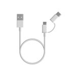 Mi 2-in-1 USB Cable (Micro USB to Type C) 30 CM