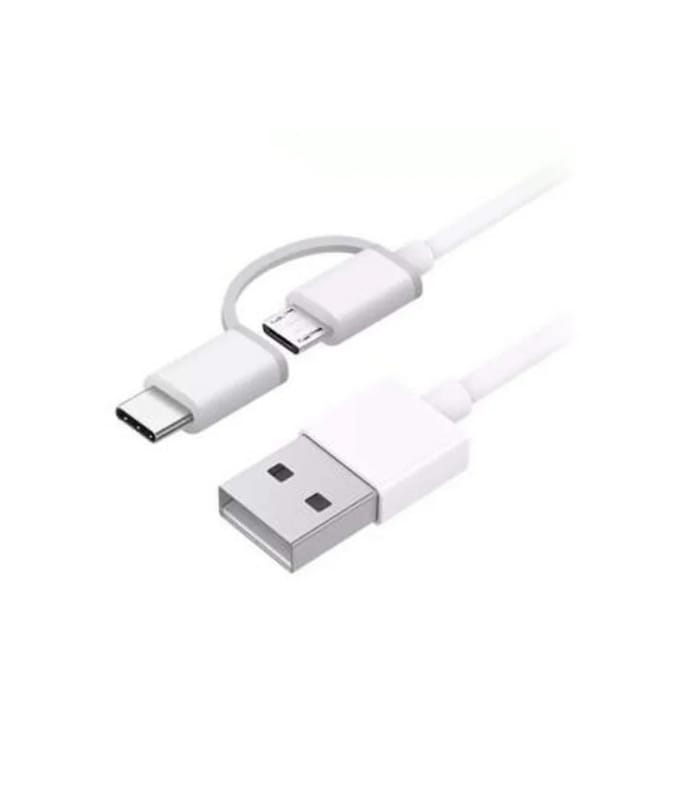 Mi 2-in-1 USB Cable (Micro USB to Type C) 30 CM Mi 2-in-1 USB Cable (Micro USB to Type C) 30 CM