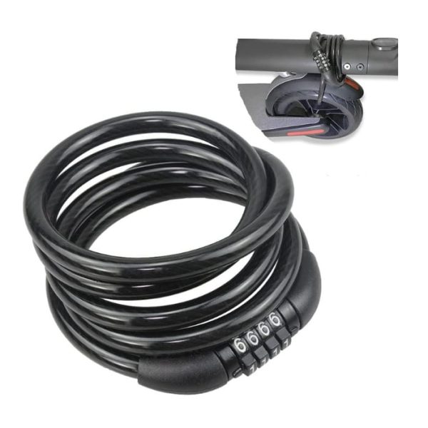 Scooter Lock Cable for Xiaomi Mijia M365 ES Series, Bicycle