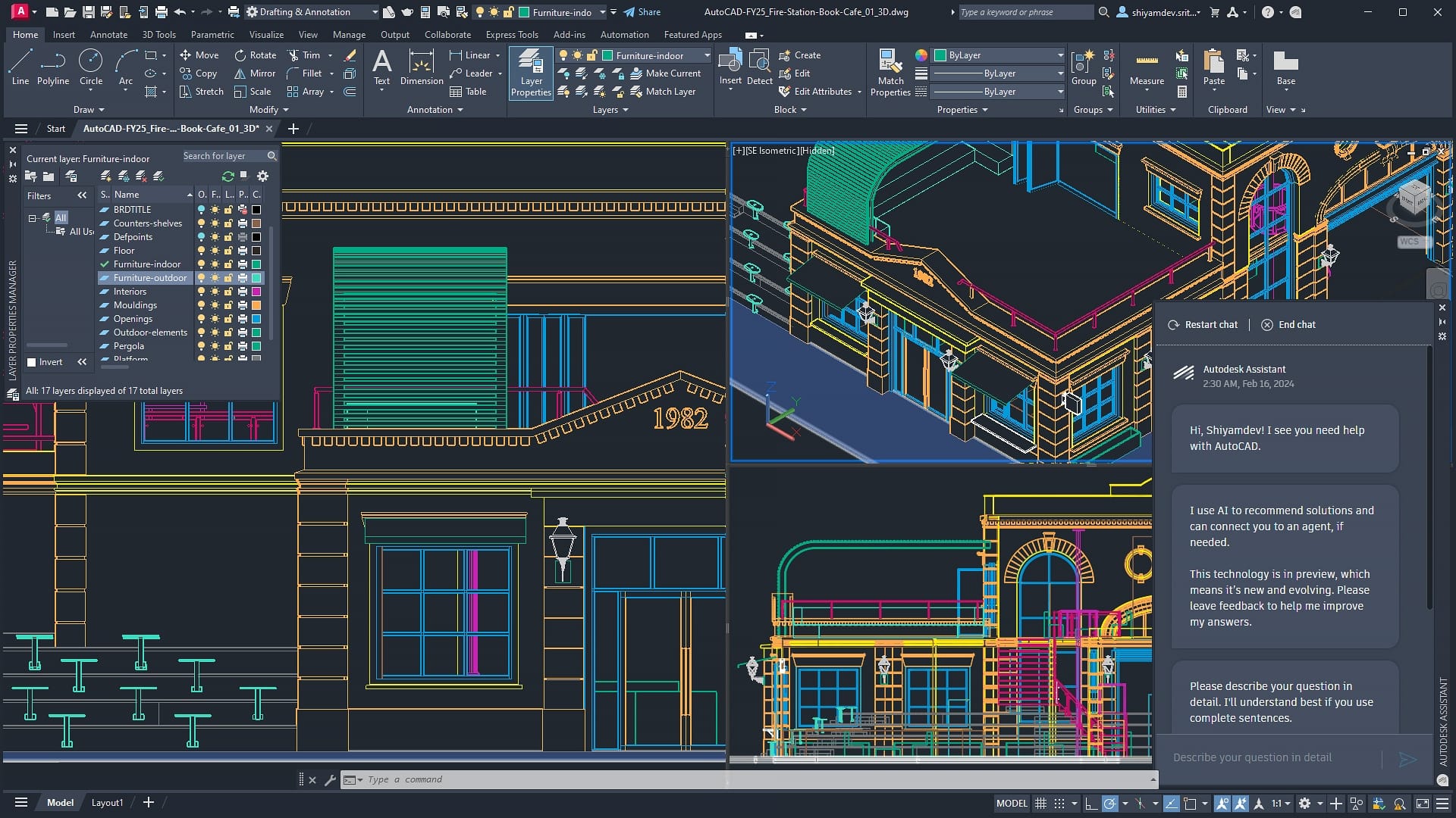 Autodesk AutoCAD 2025 (PC) (1 Device, 1 Year)