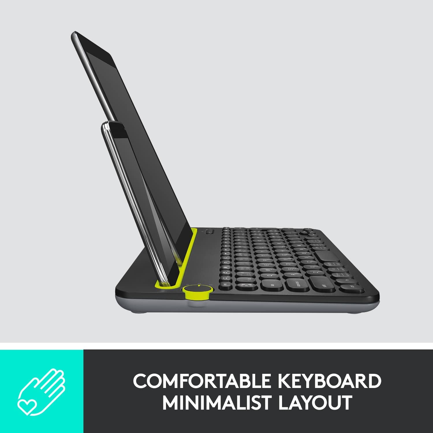 Logitech K480 Wireless Multi-Device Keyboard for Windows, macOS, iPadOS, Android