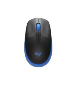 Logitech M190 Full Size Curve Wireless Mouse Blue