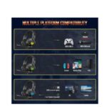 ONIKUMA K19 RGB Wired Stereo Gaming Headset True Noise Cancellation