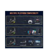 ONIKUMA K19 RGB Wired Stereo Gaming Headset True Noise Cancellation