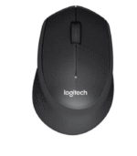 Logitech M331 Silent Plus Wireless Mouse – Black