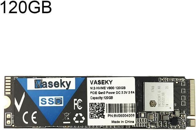 Vaseky V900 SSD M. 2 NVME PCI-E Protocol Solid State Drive Black 128GB
