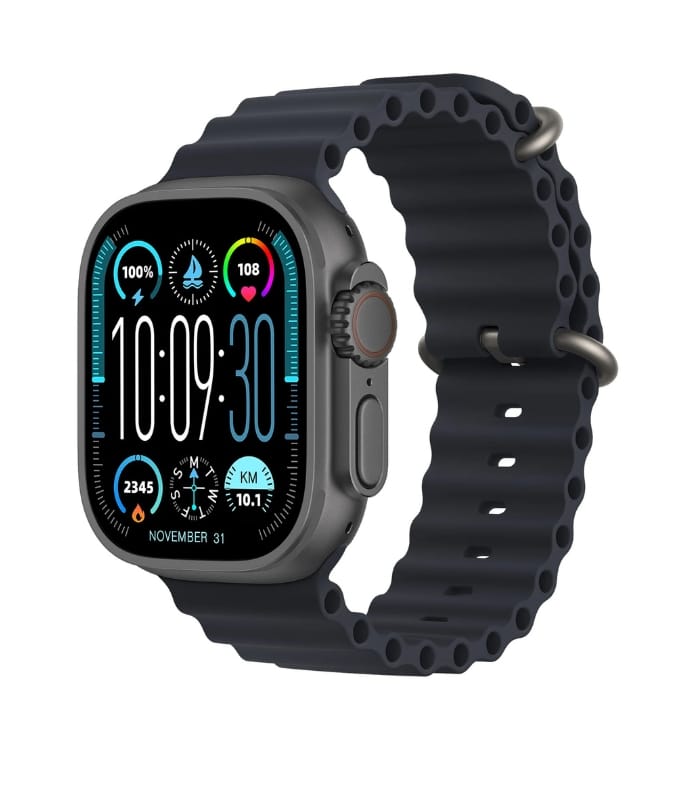 Ultra V2 2.2 inch Large Screen With 4 Straps Smart Watch