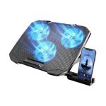 F2 Plus CoolCold Gaming Cooler 3 Big Fans Cooling Pad-