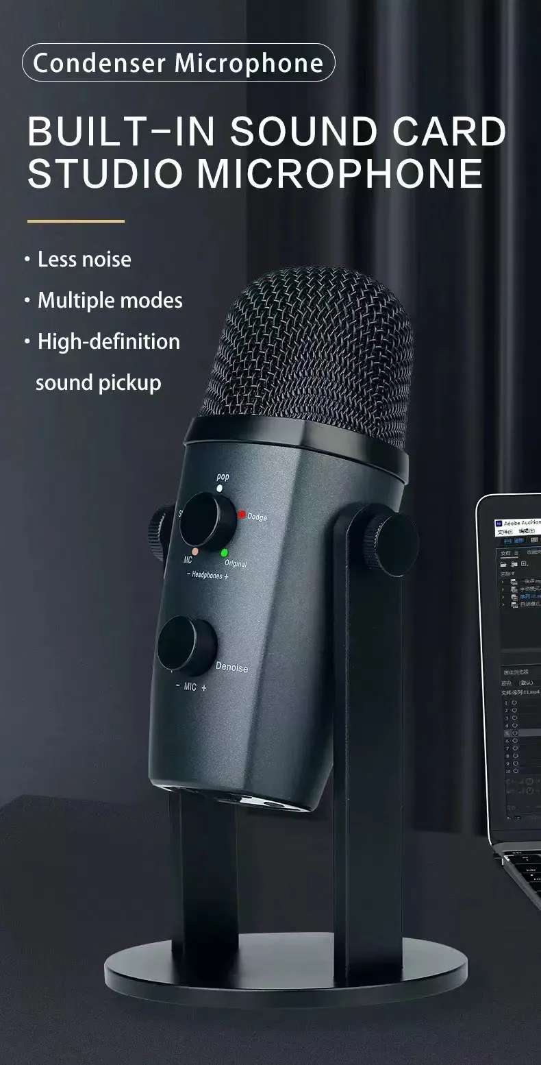 Jmary MC-PW10 Professional USB Microphone for pc and mobile