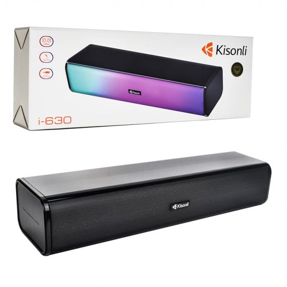 Kisonli I-630 Speaker Multimedia Usb Plug Rgb Colorful Light