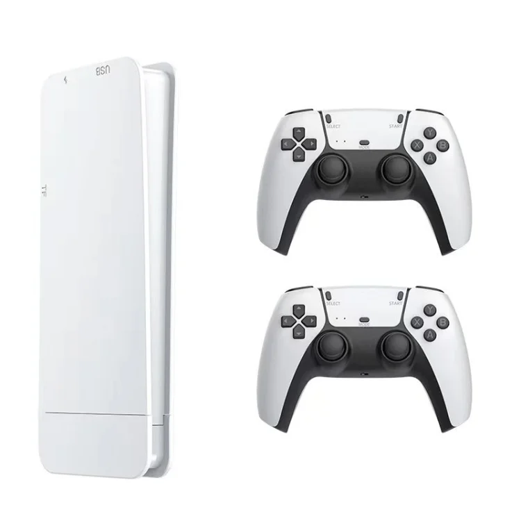 M15 Game Stick 4K Console 64GB with Dual 2.4G Wireless Controllers – 20000 Games
