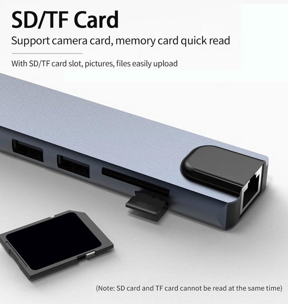 U-SAN 10 In 1 Multiport Type C To HDMI 4K Hub Adapter