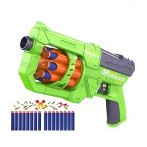 8-Dart Rotating Drum Toy Gun for boys-Girls