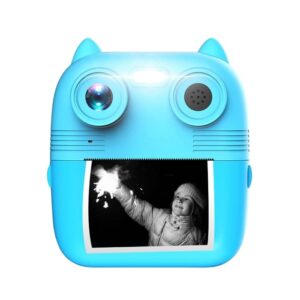 D8S HD 1080P Front Rear Dual Lens Kids Digital Print Camera 48MP