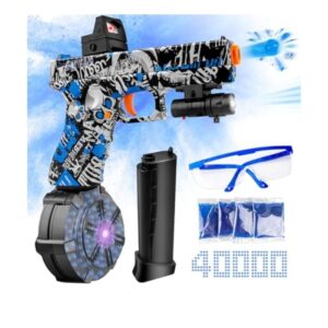 Gel Splatter Blaster Pistol for Orbeez with Drum and Sight