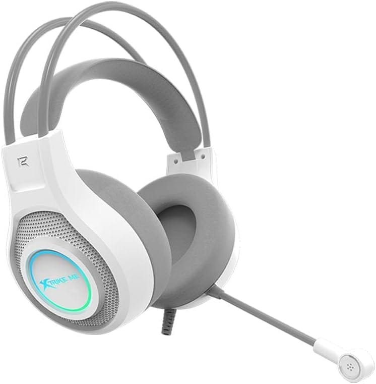 The Xtrike-Me GH-515W Wired RGB Gaming Headset features static lighting effects and high-quality sound, perfect for an immersive gaming experience. Xtrike-Me GH-515W Wired RGB Gaming Headset Key Features: Double Head Beam Design: The XTRIKE ME GH-515W features a unique double-head beam design, ensuring a comfortable fit for extended gaming sessions while providing a stylish and secure headset. Powerful Bass with Closed-Back, Over-Ear Design: The closed-back, over-ear earcups deliver immersive sound with powerful bass, perfect for gaming, music, and media. Experience clear audio and deep, resonant, low frequencies for a more engaging experience. Static RGB Lighting Effects: Enhance your gaming setup with eye-catching static RGB lighting effects that add customizable visual appeal and make your headset stand out. Wired Connectivity: Enjoy reliable, lag-free performance with a wired connection. The headset includes two 3.5mm jacks (for audio and microphone) and a USB connector for LED lighting, providing a versatile setup for any device. Components: The headset has comfortable ear cushions for enhanced Comfort, making it ideal for long gaming or listening sessions. Xtrike-Me Wired RGB Gaming Headset Specifications: Colour: White Model Name: GH-515W Headphones Form Factor: Over-Ear Headphones Ear Placement: Over-Ear Noise Control: None Headphones Jack: 3.5mm Jack (2x) + USB (for LED light) Connectivity Technology: Wired Included Components: Ear Cushions Age Range Description: Adult Package Dimensions: 5 x 5 x 5 cm Weight: 400 g Manufacturer: XTRIKE ME Item Model Number: GH-515W Why Choose the XTRIKE-ME GH-515W Gaming Headset? The XTRIKE-ME GH-515W Wired Gaming Headset offers exceptional sound quality, Comfort, and style for gamers and media enthusiasts. With its powerful bass, static RGB lighting effects, and comfortable over-ear design, this headset provides an immersive experience for casual and competitive gaming. It is ideal for adult users and is designed to deliver premium audio and Comfort during extended sessions.