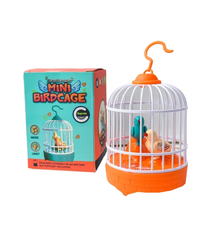 Birds Cage With Light & Sound Birds Cage With Light & Sound