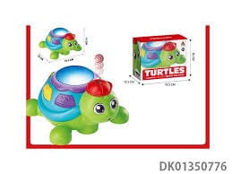 Blow The Ball Turtle Toy With Music & Lights