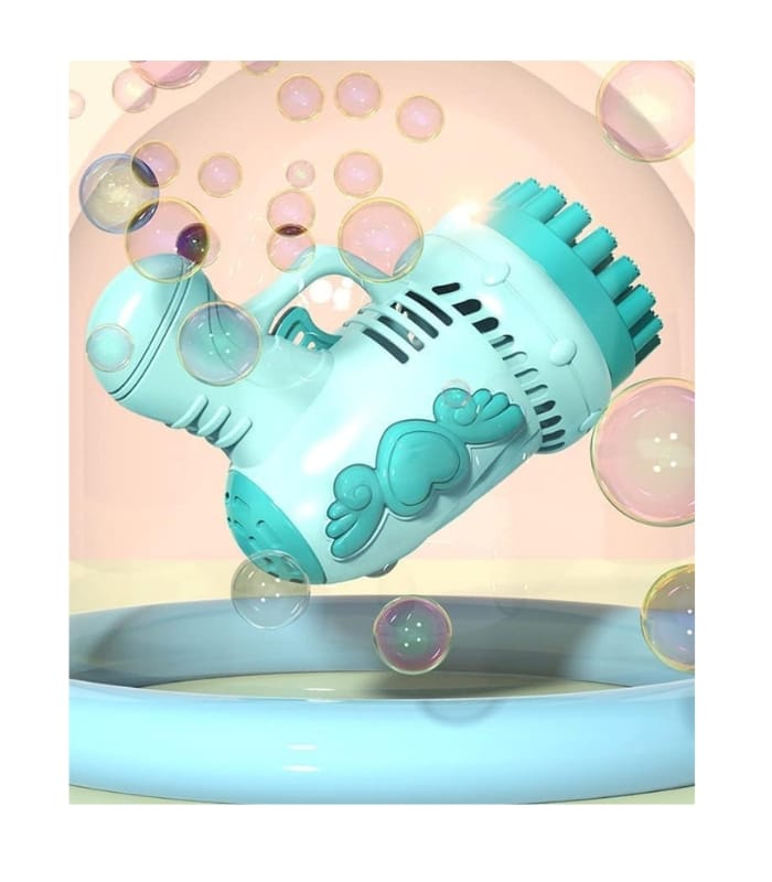 _Bubble Gun 32-Hole Bubble Machine Angel Bazooka Bubble Gun Electric (2) Bubble Gun 32-Hole Bubble Machine Angel Bazooka Bubble Gun Electric