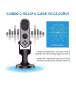 Jmary MC-PW7 Professional Usb Microphone For Podcasting, Gaming, Streaming, Recordings With Noise Reduction