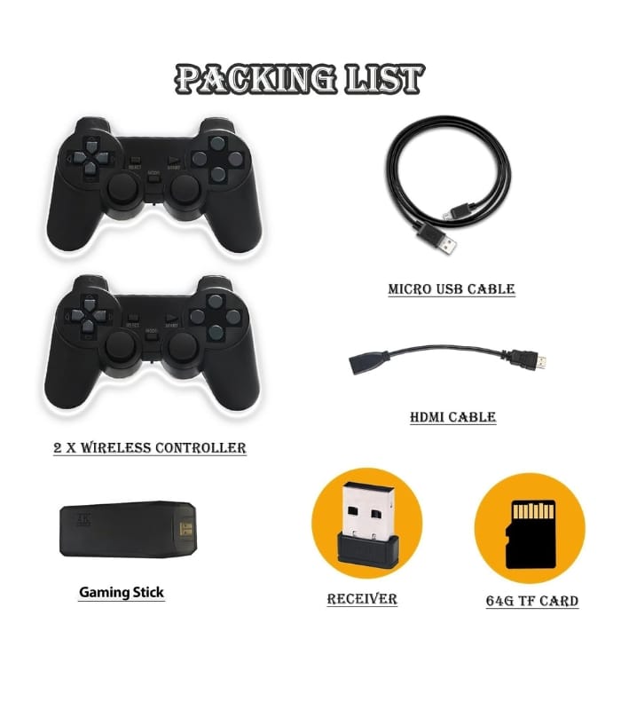 M8 (64GB) HDMI Game Stick Console 20000 GAMES (2) M8 (64GB) HDMI Game Stick Console 20000 GAMES