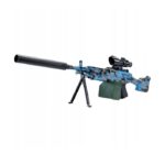 Rifle Automatic Machine Gun Gel BBs Huge Magazine