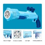 Rifle Bubble Gun, Bubble Machine Bubble Shooter for Kids with Bubbles 5000+