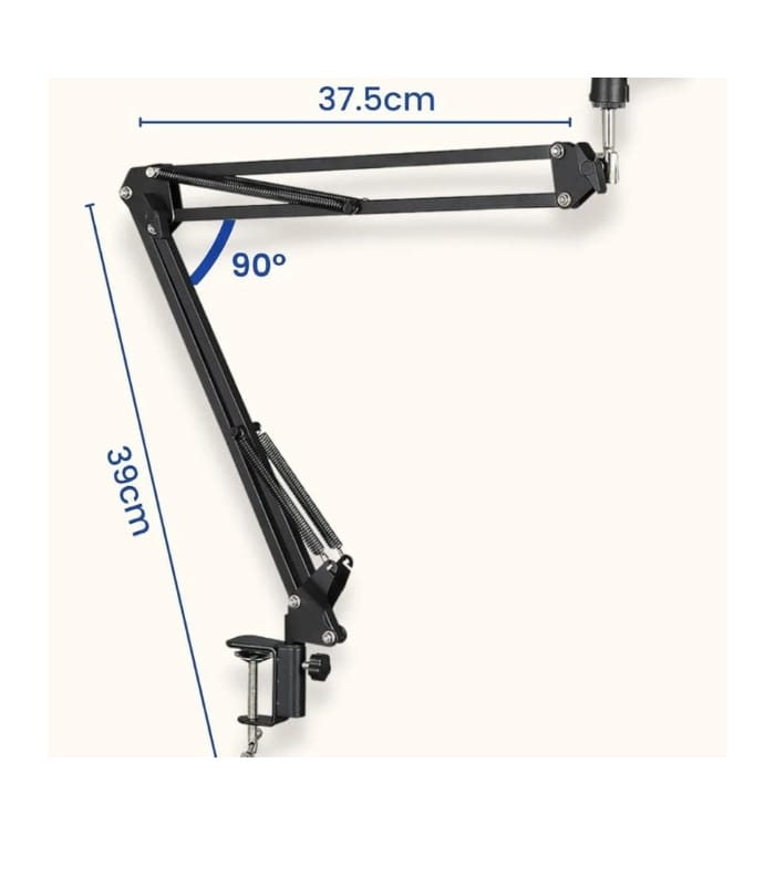 SYGA 35 Metal Cantilever Microphone Desktop Universal Capacitor Wheat Stand (1) SYGA 35 Metal Cantilever Microphone Desktop Universal Capacitor Wheat Stand