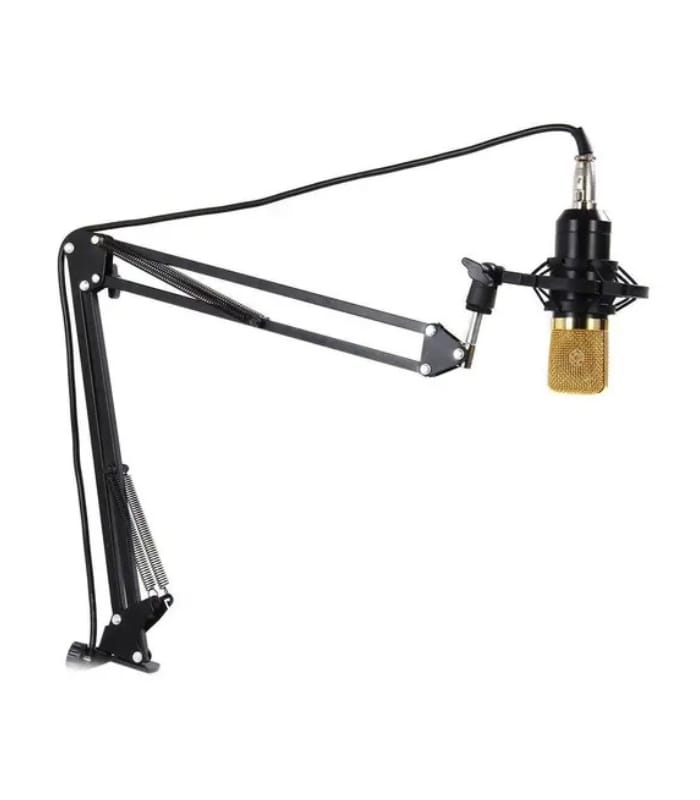 SYGA 35 Metal Cantilever Microphone Desktop Universal Capacitor Wheat Stand SYGA 35 Metal Cantilever Microphone Desktop Universal Capacitor Wheat Stand