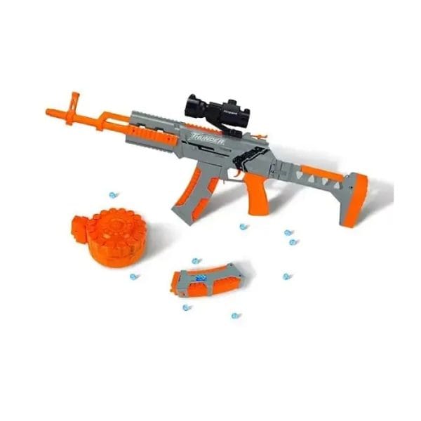 Thunder Blaster Gun M762 Automatic Gun with Telescope Electric Rifle