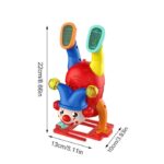 Upside & Down Clown with Light & Sound