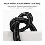 Aspor A153 240W LED Light Type-C to Type-C PD Fast Charging Cable – 1.8M (1) Aspor A153 240W LED Light Type-C to Type-C PD Fast Charging Cable – 1.8M