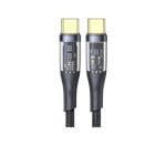 Aspor A153 240W LED Light Type-C to Type-C PD Fast Charging Cable – 1.8M