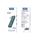 ONTEN US51 3 in 1 USB HUB to 3 port Hub USB