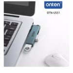 ONTEN US51 3 in 1 USB HUB to 3 port Hub USB