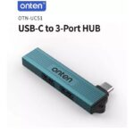 Onten UC51 3 in 1 Type-C to USB HUB