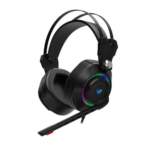 Dominate your games with the precision and comfort of the Aula F605 Wired Gaming Headset—where performance meets style.