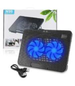 Speed-X N99 2 Fan Cooling PAD With Two USB and Light