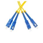 Fiber Patch Cord SC/UPC SM Duplex Dual Core Optical Jumper Cable – 3