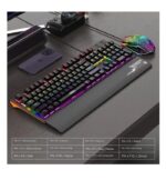 Friend Wolf XT10 Wired Mechanical Keyboard Mouse, Blue Switch