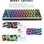 GK GAMAKAY MK61 RGB Mechenical Keyboard Orange Switch