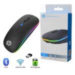 HP W10 Wireless RGB Bluetooth, Wireless, Rechargeable Slim Mouse HP W10 Wireless RGB Bluetooth, Wireless, Rechargeable Slim Mouse