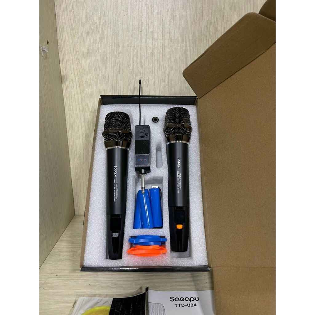 Wireless Lavalier Dual Microphone TTDU24
