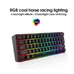 Wordsworth Mechanical Gaming Keyboard and Comfortable Mouse combo With RGB Lights - Black (1) Wordsworth Mechanical Gaming Keyboard and Comfortable Mouse combo With RGB Lights - Black