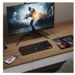 Wordsworth Mechanical Gaming Keyboard and Comfortable Mouse combo With RGB Lights - Black (2) Wordsworth Mechanical Gaming Keyboard and Comfortable Mouse combo With RGB Lights - Black