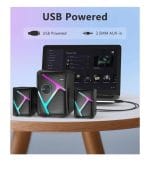 Xtrike Me SK-610 2.1 Stereo Wired RGB Gaming Speakers with Subwoofer 11W