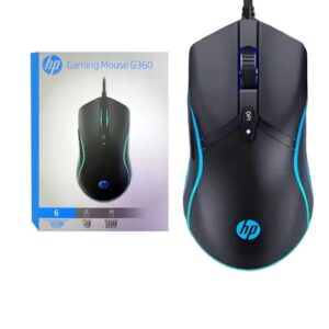 HP G360 DPI 6200 6 Buttons RGB Wired Gaming Mouse