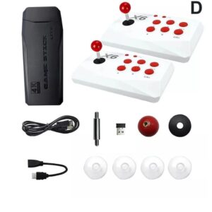 X6 Retro Game Console 64GB With Double Arcade Joystick 20,000+ Games